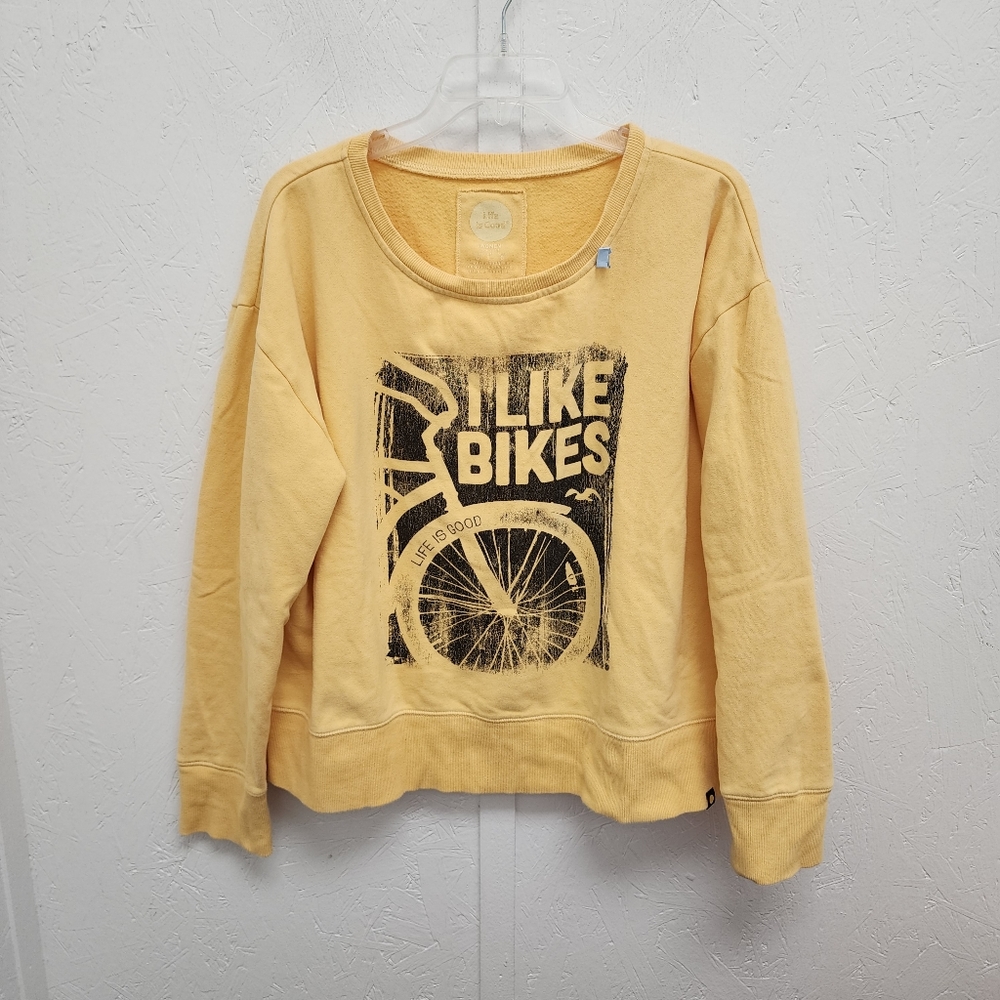 Life is Good sweatshirt Large